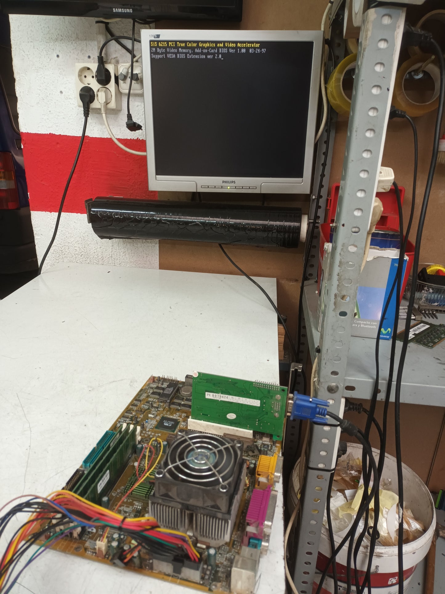 PLACA BASE, PROCESADOR PENTIUM III, 500E, (PL-29