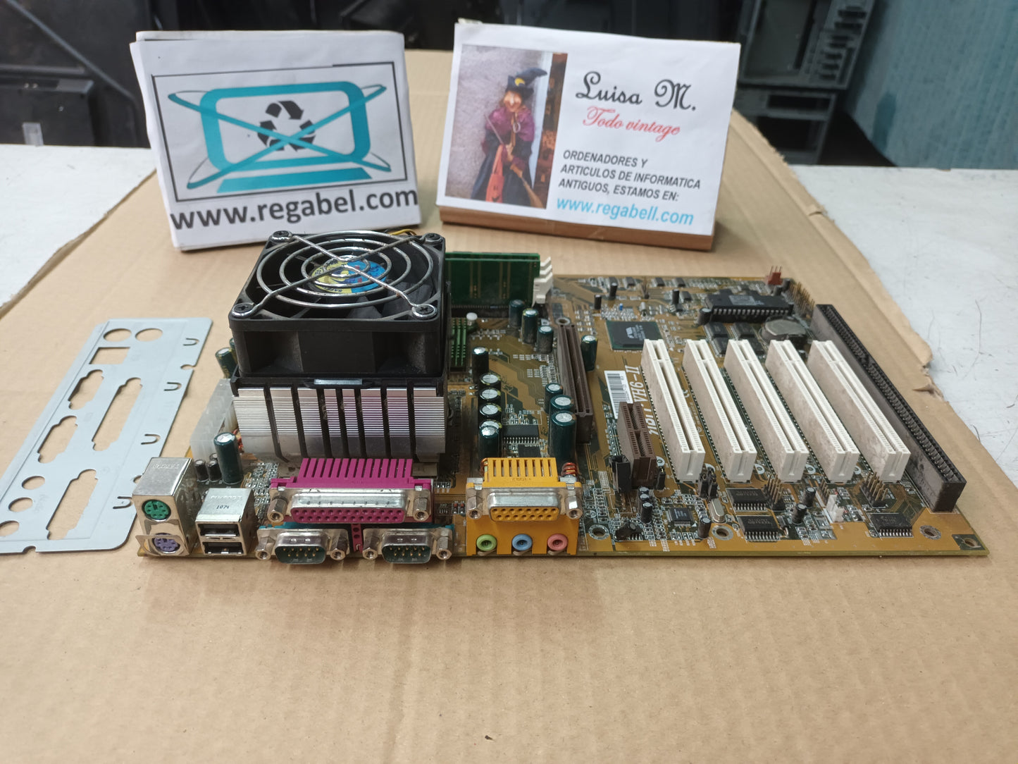 PLACA BASE, PROCESADOR PENTIUM III, 500E, (PL-29