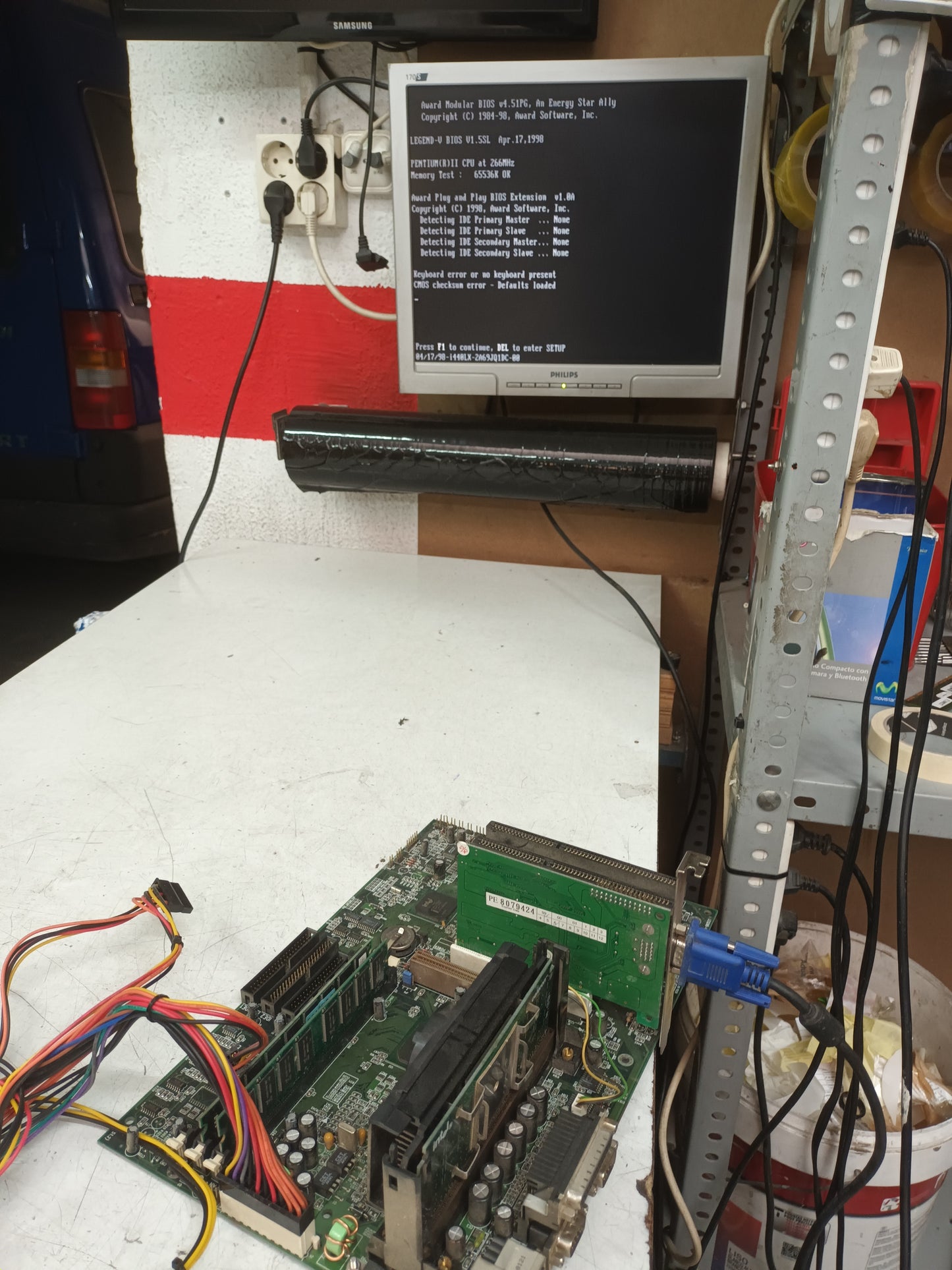 PLACA BASE LEGEND V, PENTIUM III, 266MHZ, (PL-33)