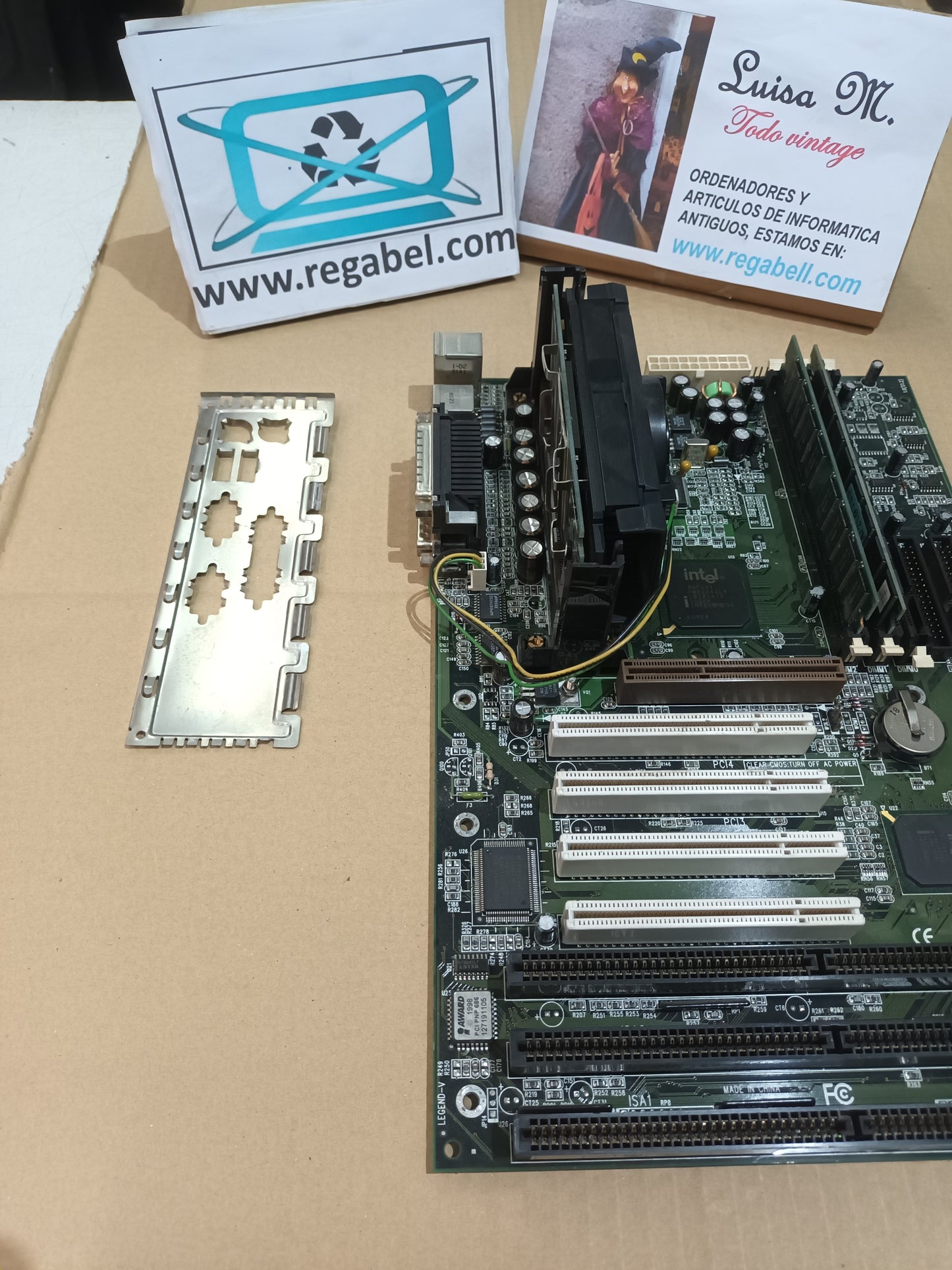 PLACA BASE LEGEND V, PENTIUM III, 266MHZ, (PL-33)
