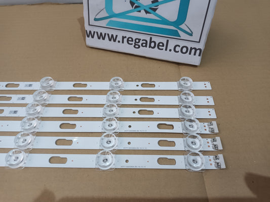 KIT de 3 tiras de RETROILUMINACION de SAMSUNG UE50TU8005K