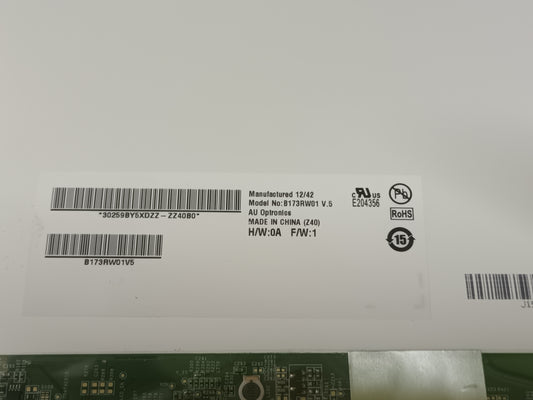 Pantalla portátil AU Optronics B173RW01 V.5 (P-37)