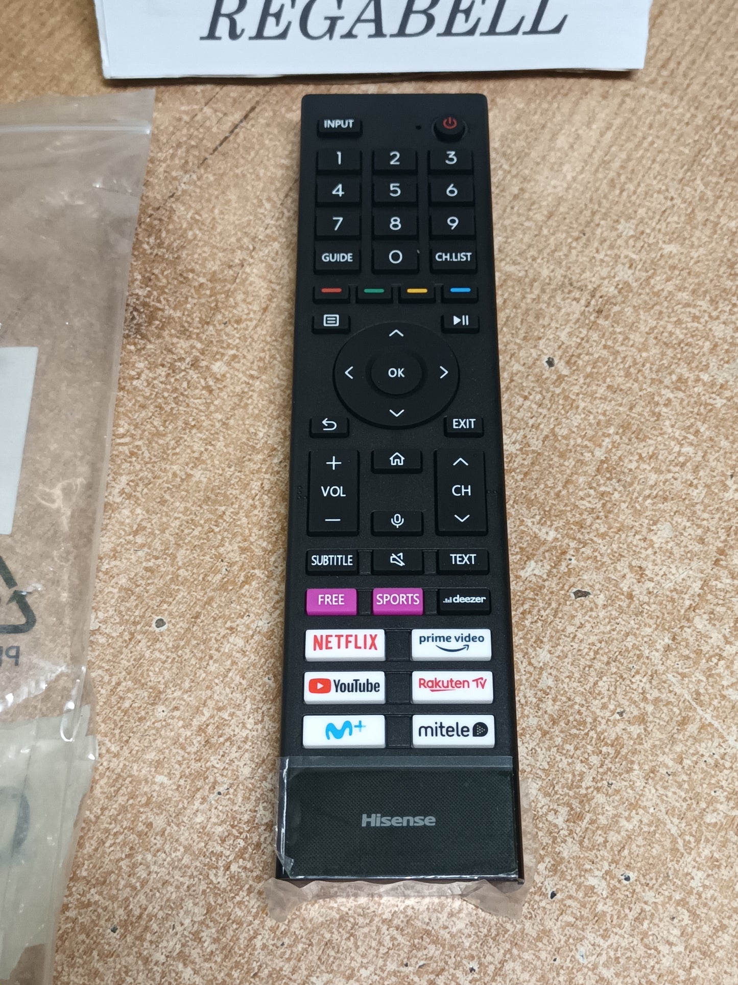 Mando Hisense 58A6BG - Nuevo Y ORIGINAL