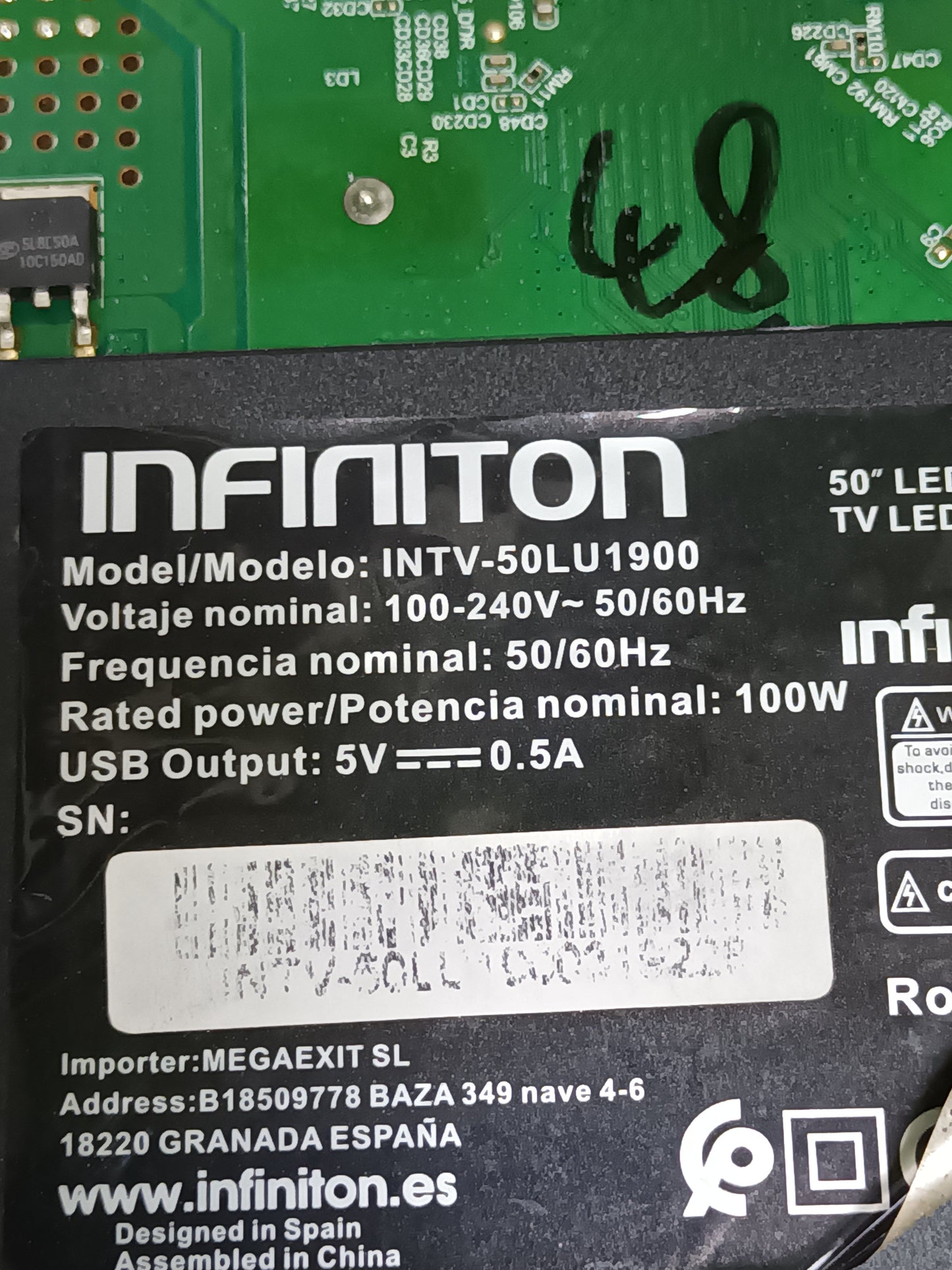 DCBDM-X280A_01, de INFINITON INTV-50LU1900