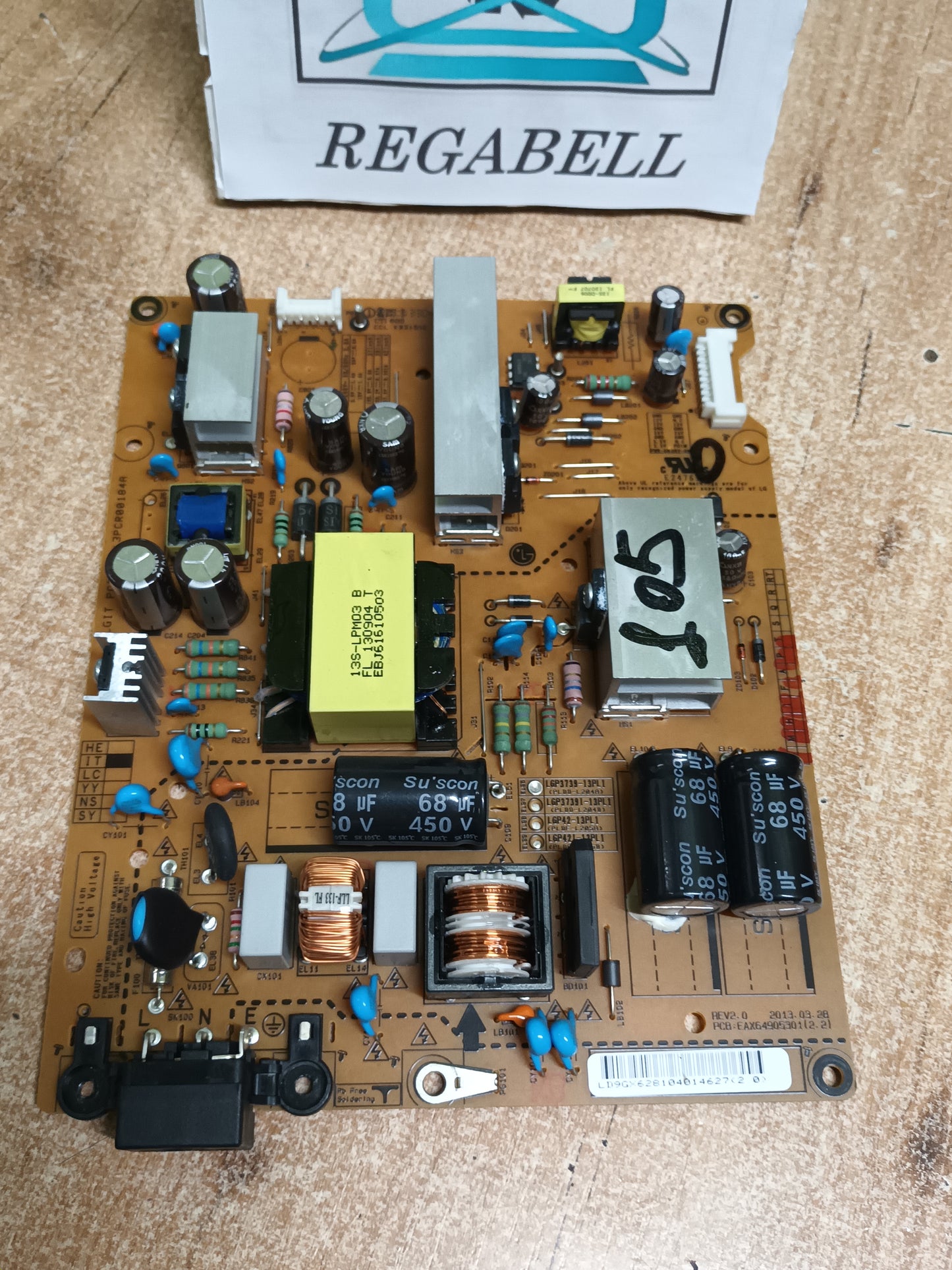 EAX64905301(2.2) Fuente alimentación LG (F-105)
