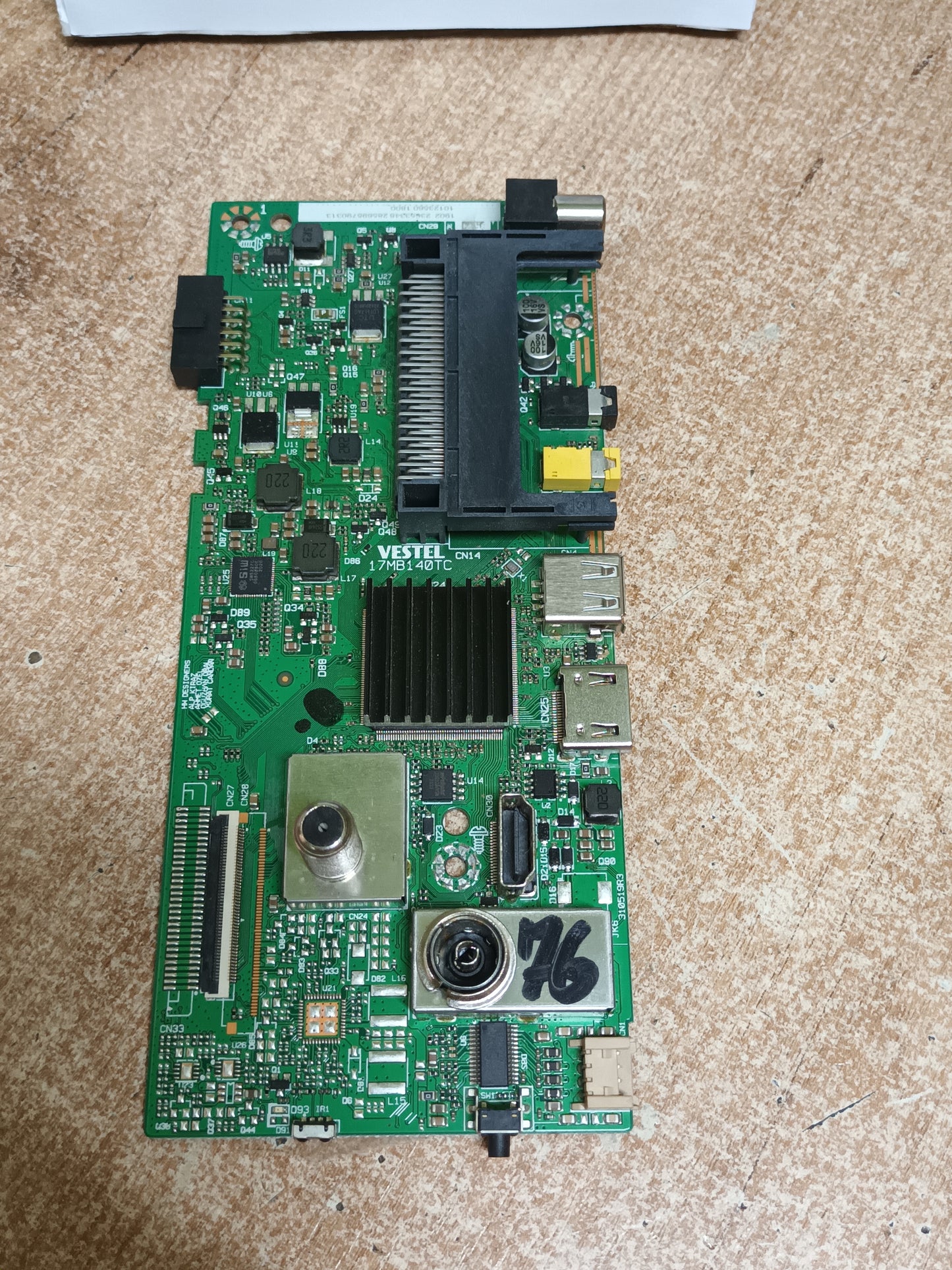 17MB140C, PLACA MAIN DE TV JVC LT-32VH3905
