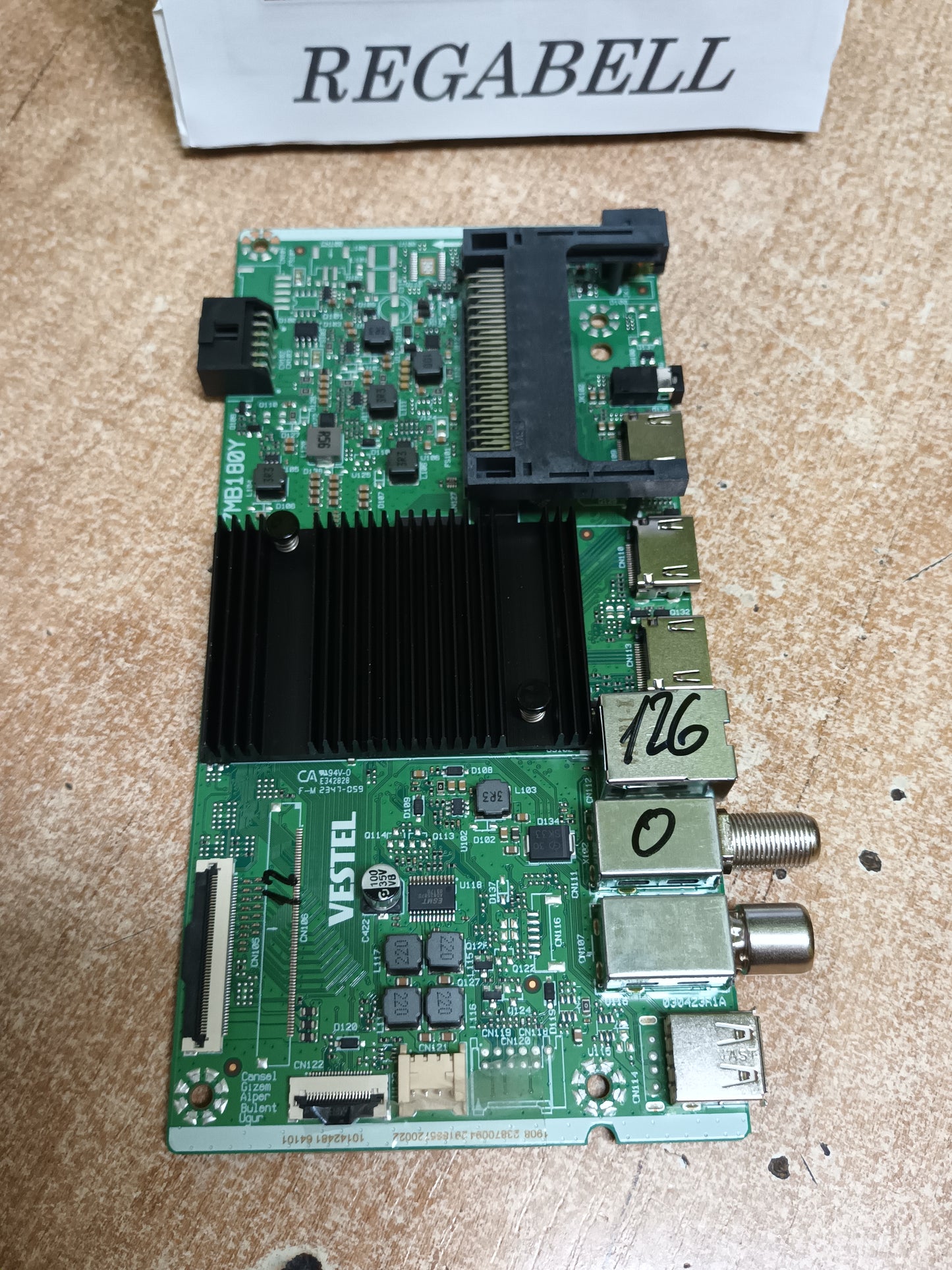 17MB180Y, PLACA MAIN TV JVC LT-65VU3300