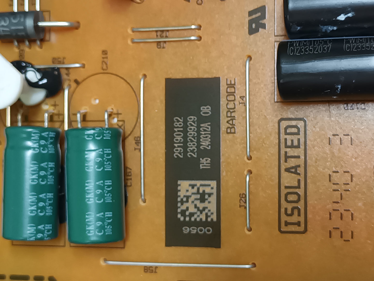 17MB180Y, PSU DE TV JVC LT-65VU3300
