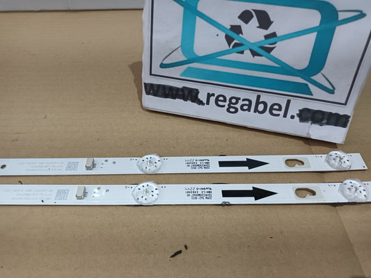 KIT 2 tiras de retroiluminación de XIAOMI L32M7-7AEU
