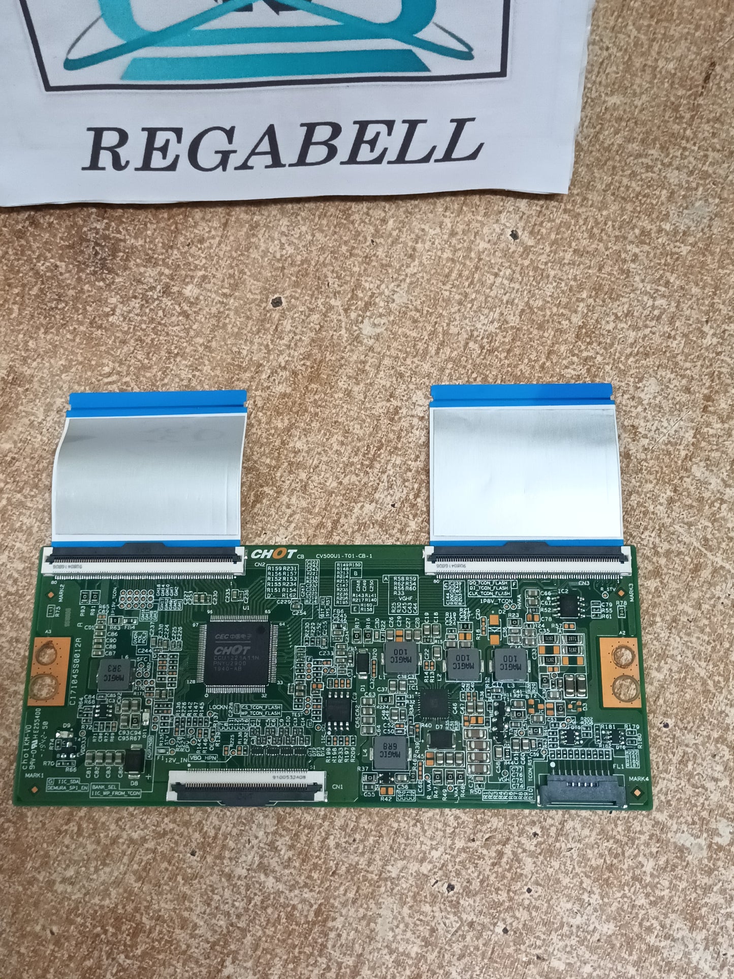 CV500U1-T01-CB-1, TCOM DE TV Philips 50PUS6704/12