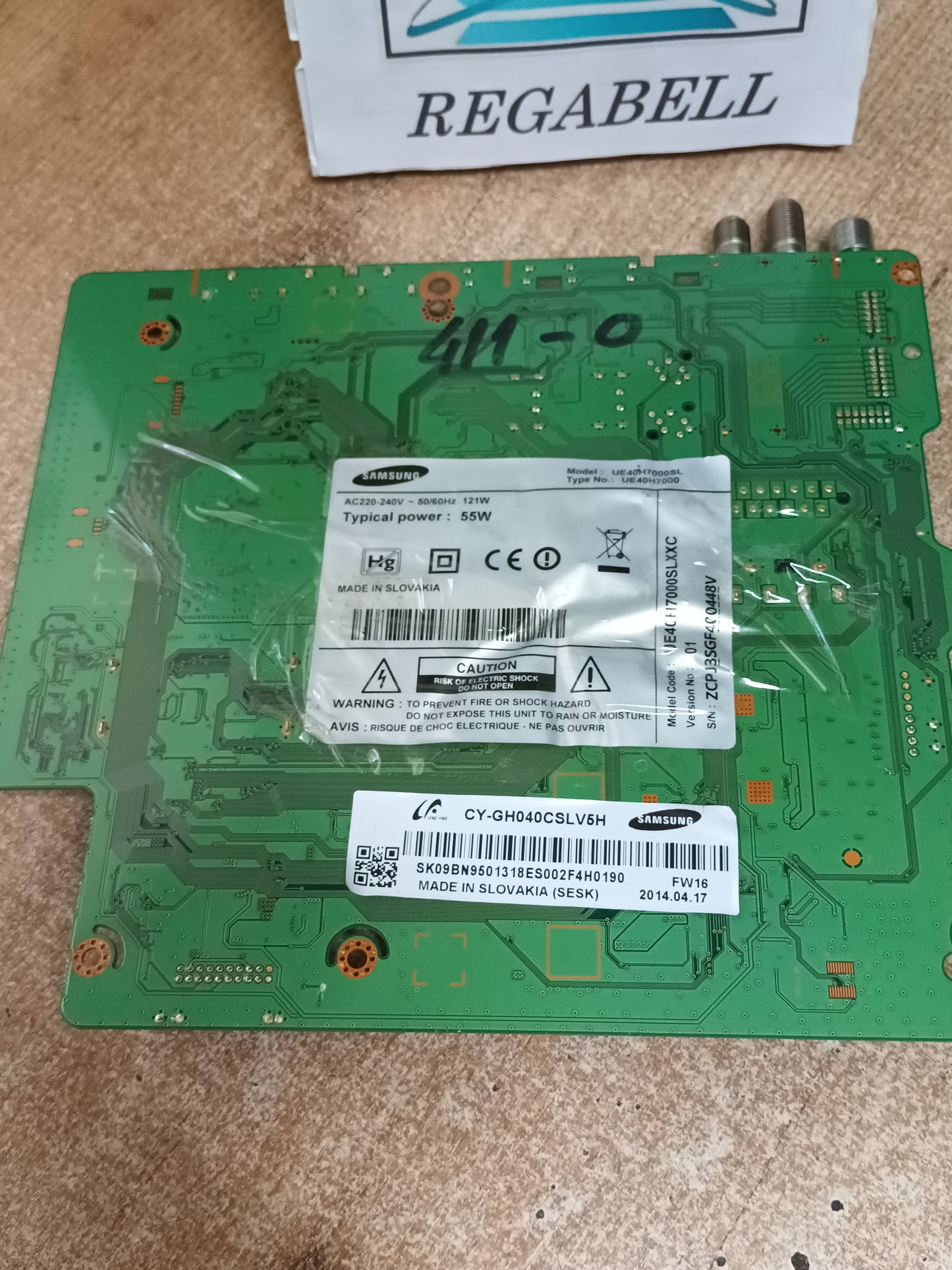 Placa base Samsung UE40H7000SL BN94-07343A