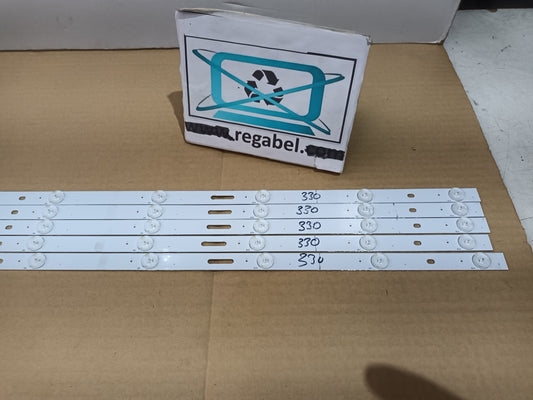 KIT 5 tiras de retroiluminación de NEVIR NVR-7802-50FHD-2W