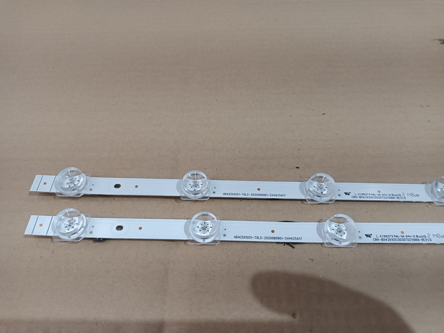 Kit 2 tiras LED HISENSE 43AE7000F