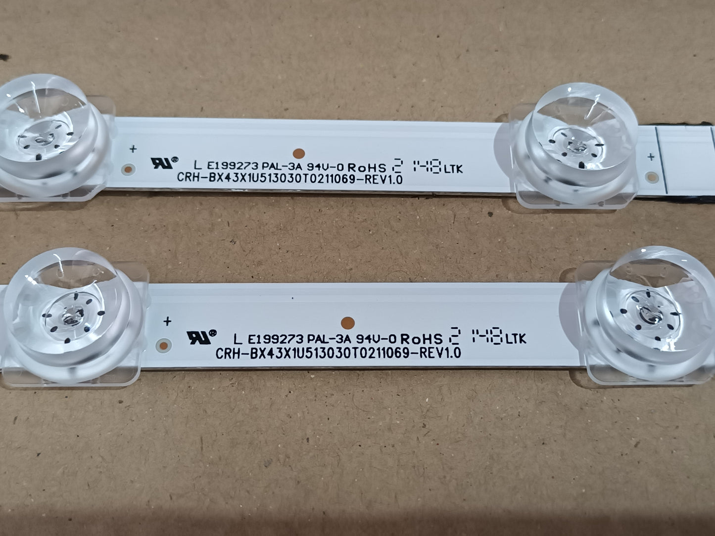 Kit 2 tiras LED HISENSE 43AE7000F