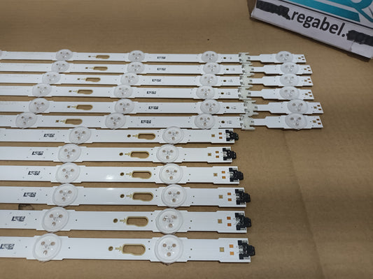 Kit 12 tiras LED DE TV SAMSUNG UE55MU6125K