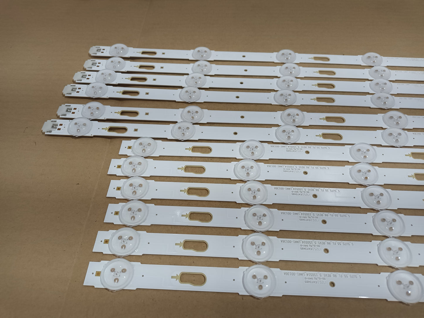 Kit 12 tiras LED DE TV SAMSUNG UE55MU6125K