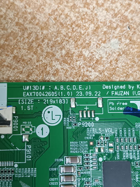 EAX70042605(1.0), placa main de TV LG55UR751C0LK