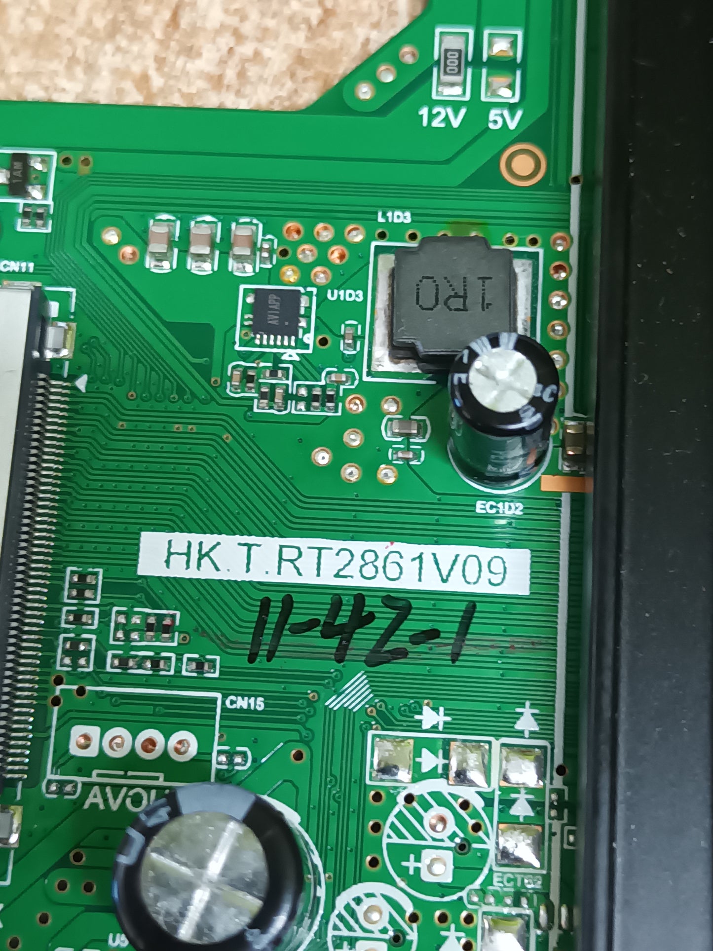 HK.T.RT2861V09, PLACA MAIN TD SYSTEMS K50DLH8US
