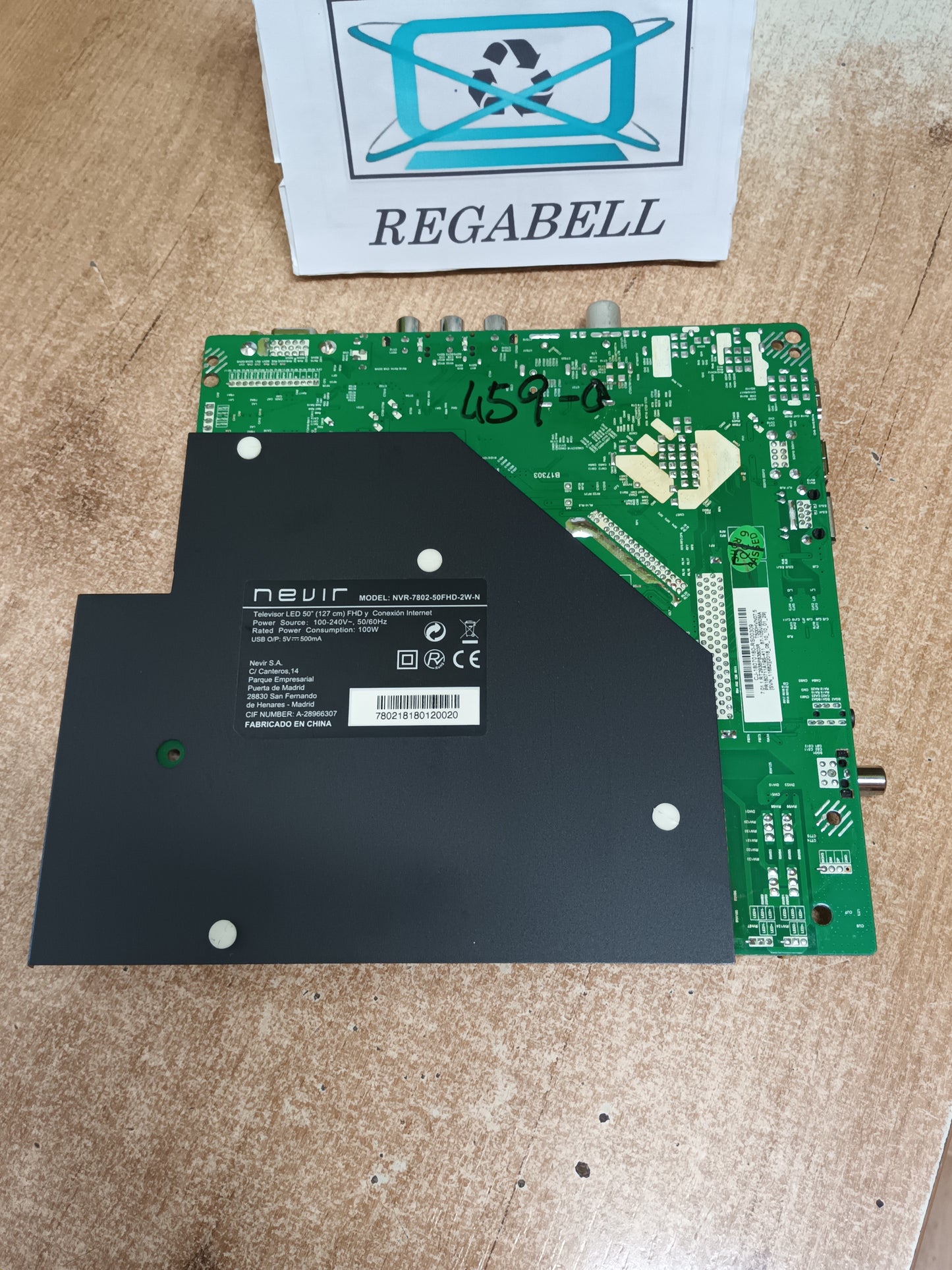 HK.T.RT2938P838, MAIN NEVIR NVR-7802-50FHD-2W-N