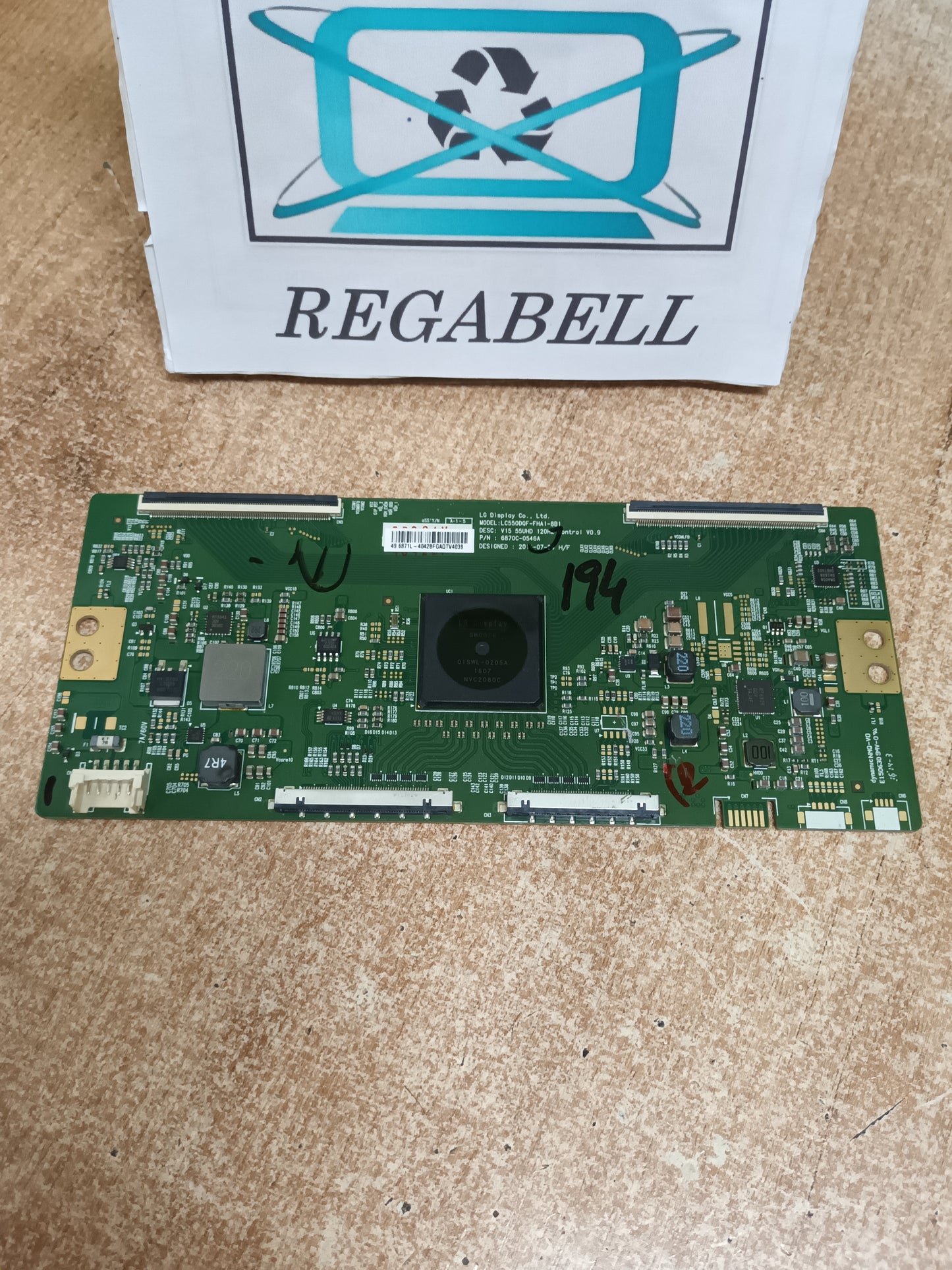 Placa T-CON 6870C-0546A