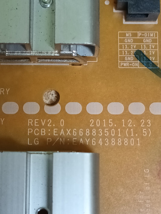 EAX66883501(1.5), de LG43UH610V