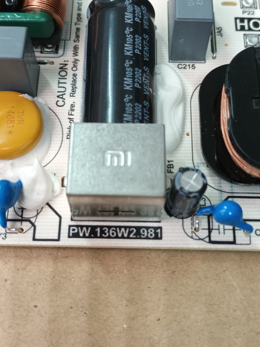 PW.136W2.981, de XIAOMI L55M6-6EAU, NUEVA