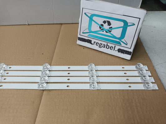 Kit 4 tiras LED DE TV TD SYSTEMS K50DLG12US