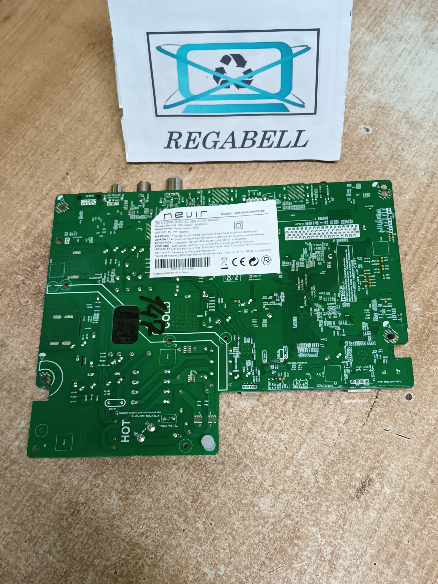 TPD.NT72563.PB781, DE TV NEVIR NVR-9000-32RD2S-SM