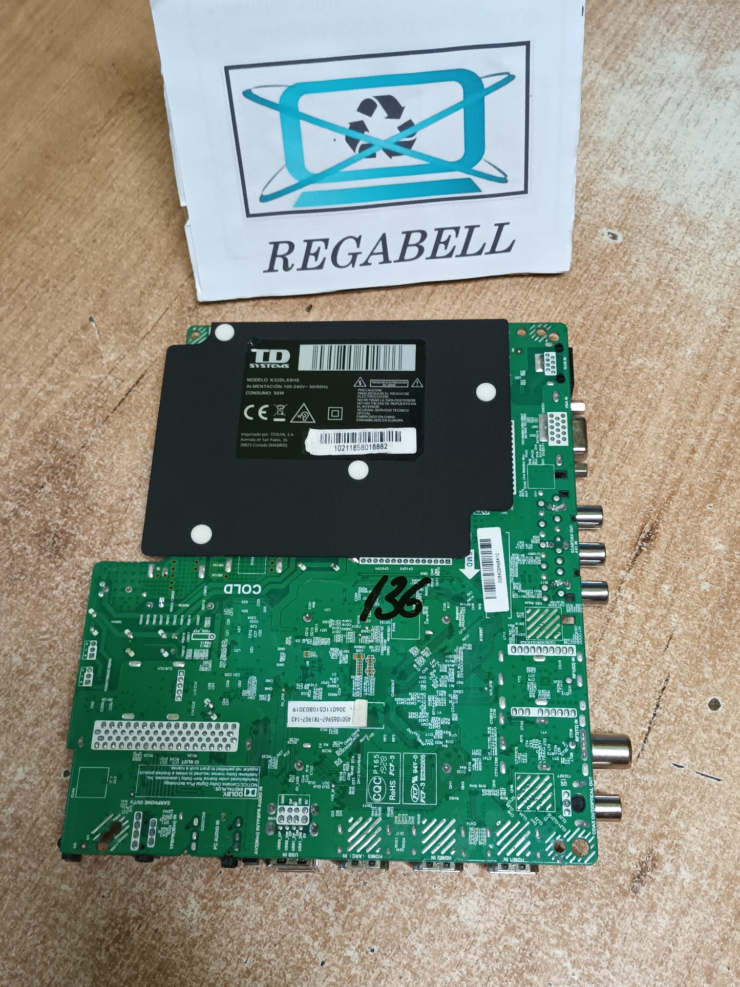 TP.MT5510S.PB803, DE TV TD SYSTEMS K32DLX9HS, (M-136)