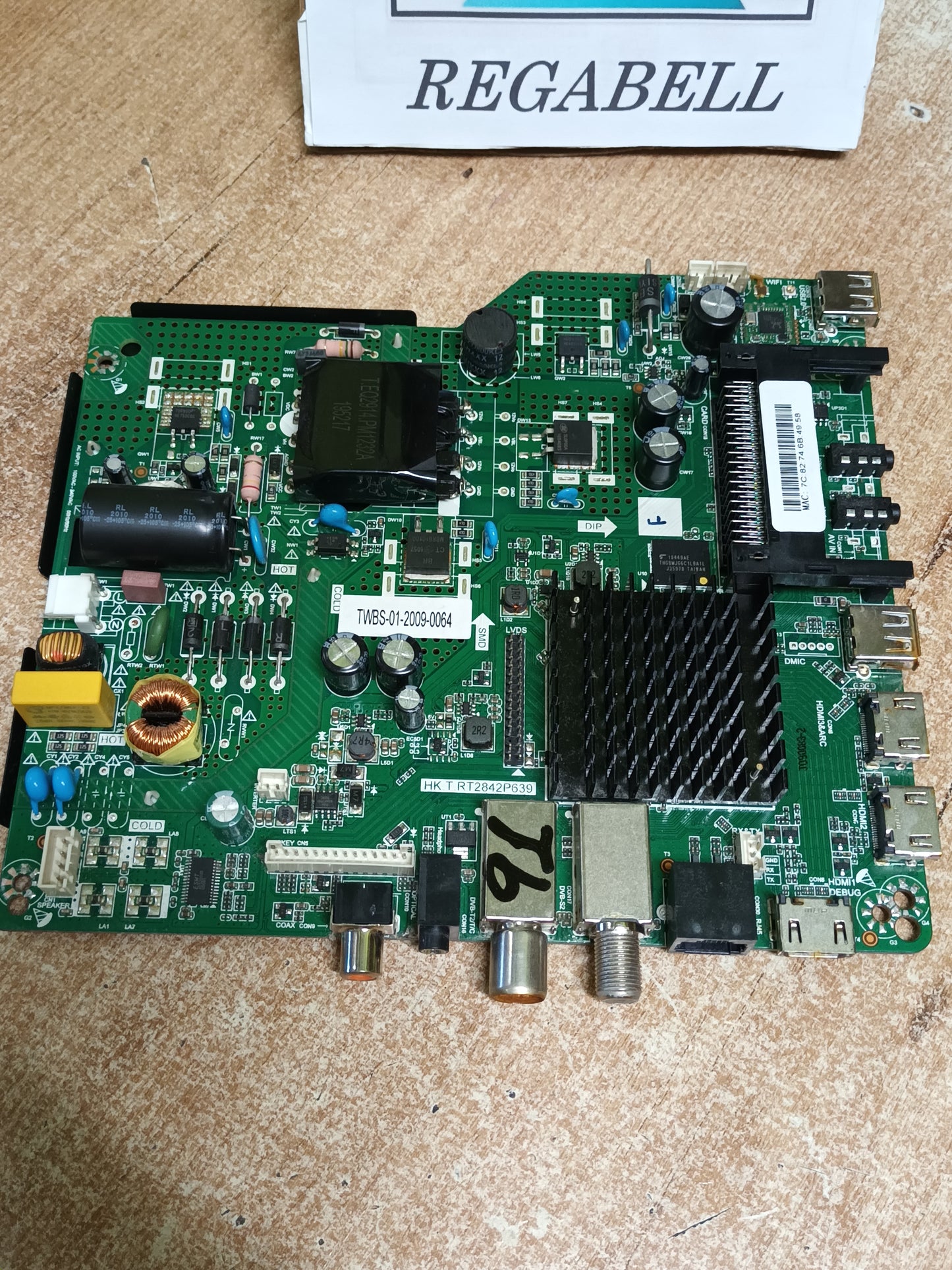 HK.T.RT2842P639, DE TV TD SYSTEMS K32DLJ12HS (ref-91)
