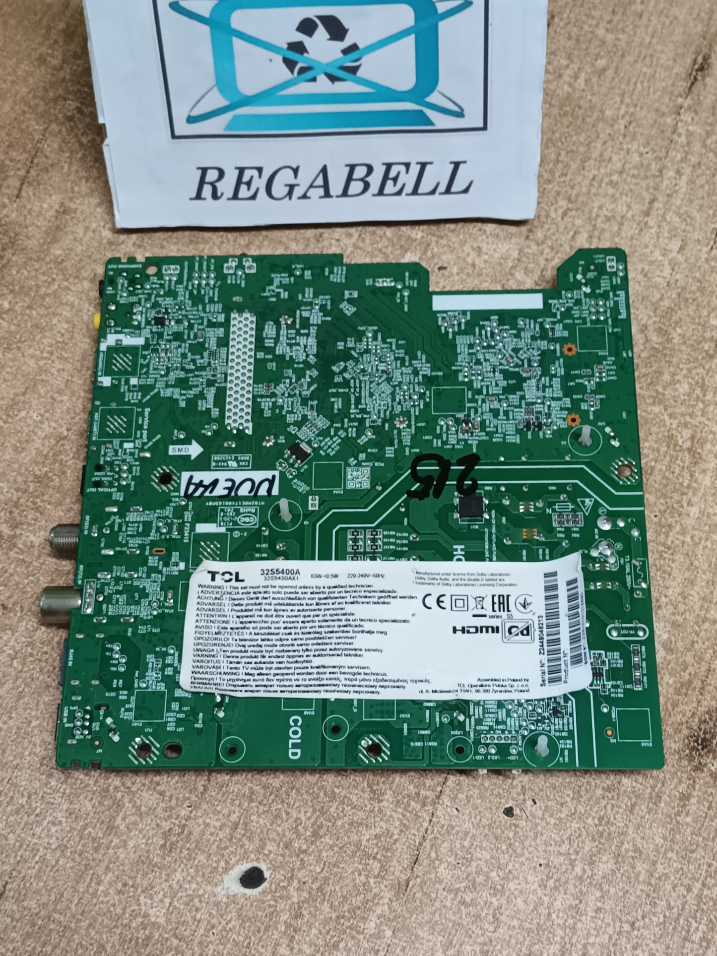 TPD.MT9221T.PB779(T), DE TV TCL 32S5400A, (ref-215)