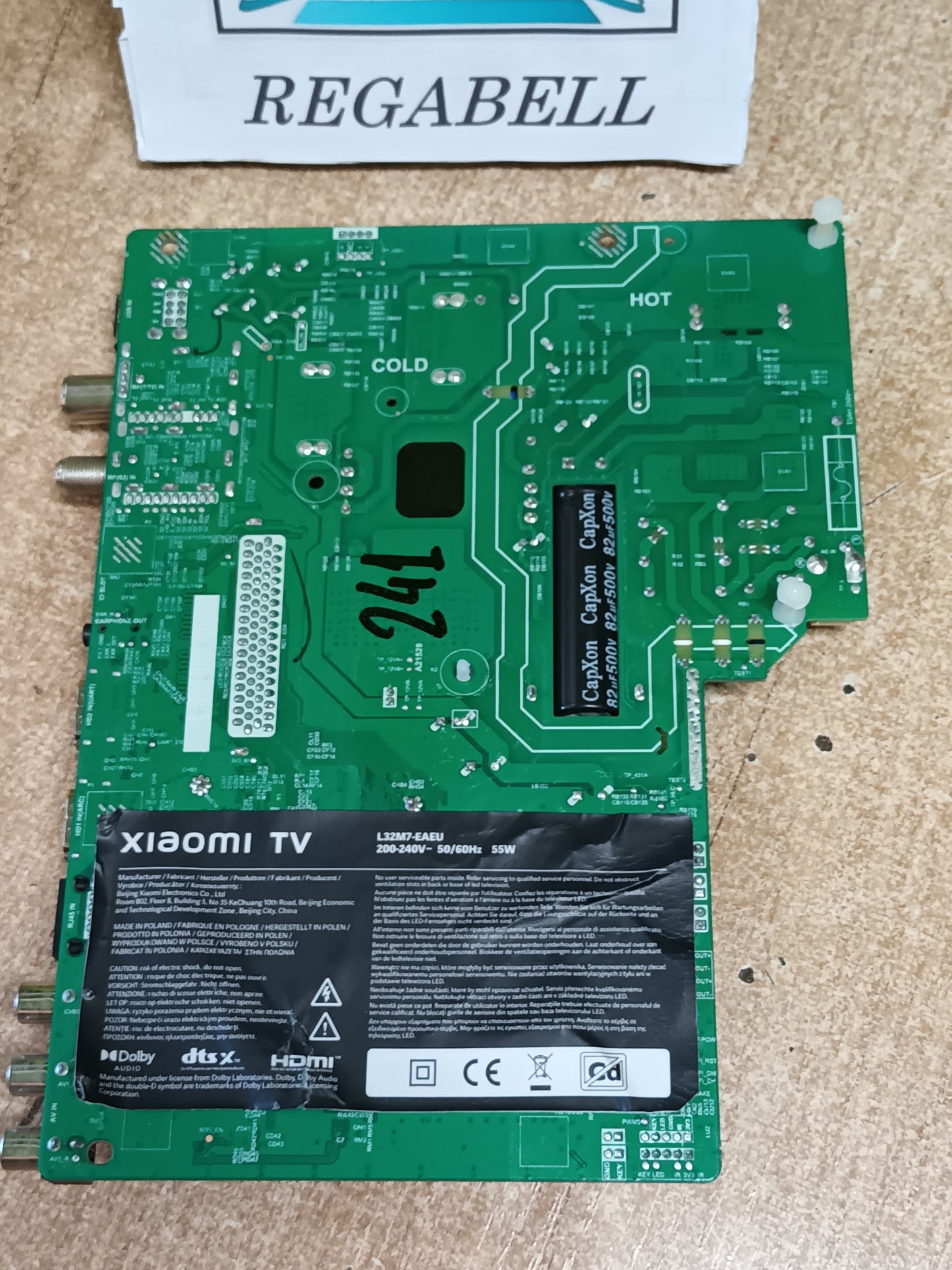 TPD.MT9216.PB79 (T), DE TV XIAOMI L32M7-EAEU, (ref-24)