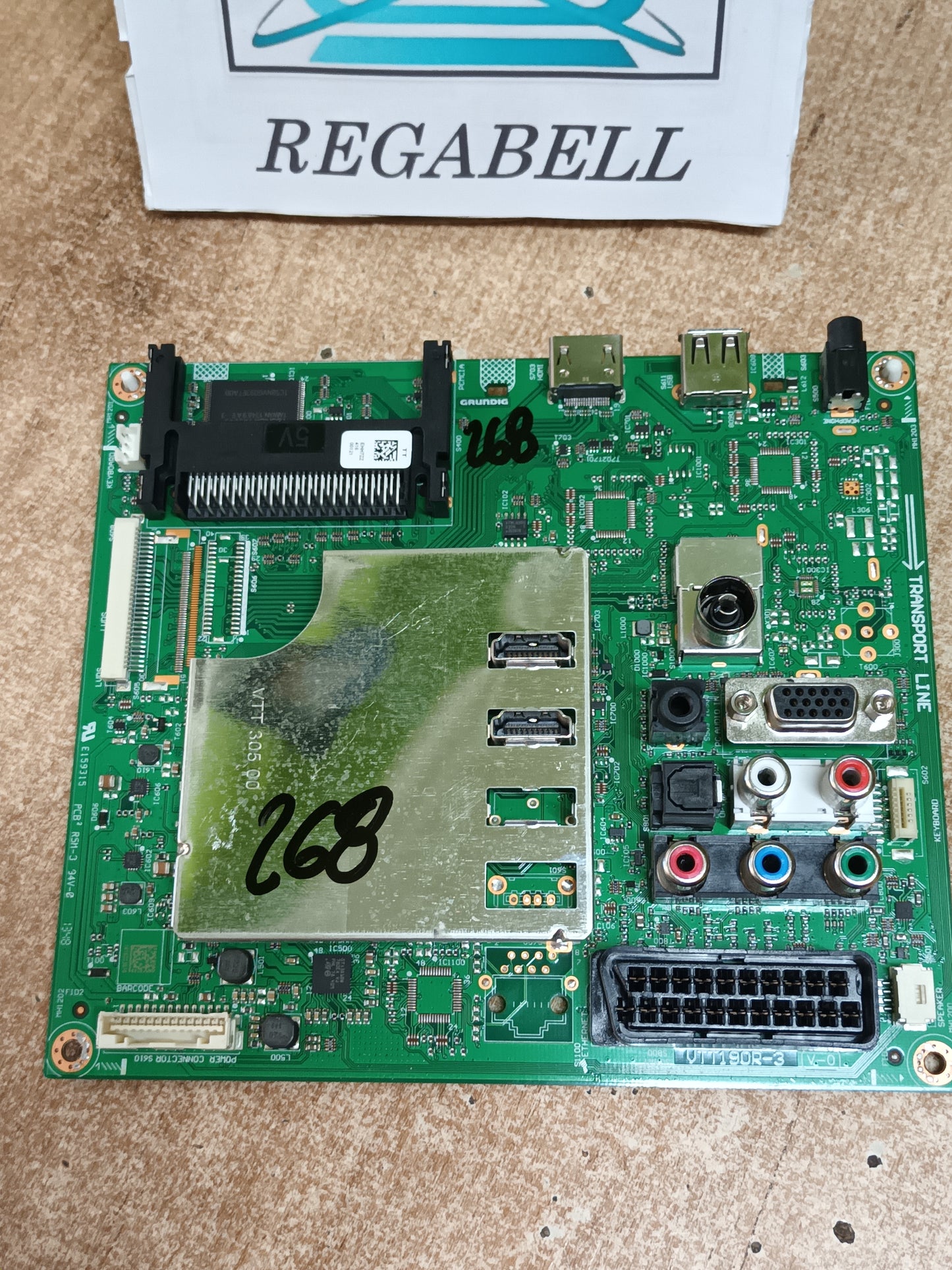 VTT190R-3 V-0, DE TV GRUNDIG 32VLE4304BF,(ref-268)