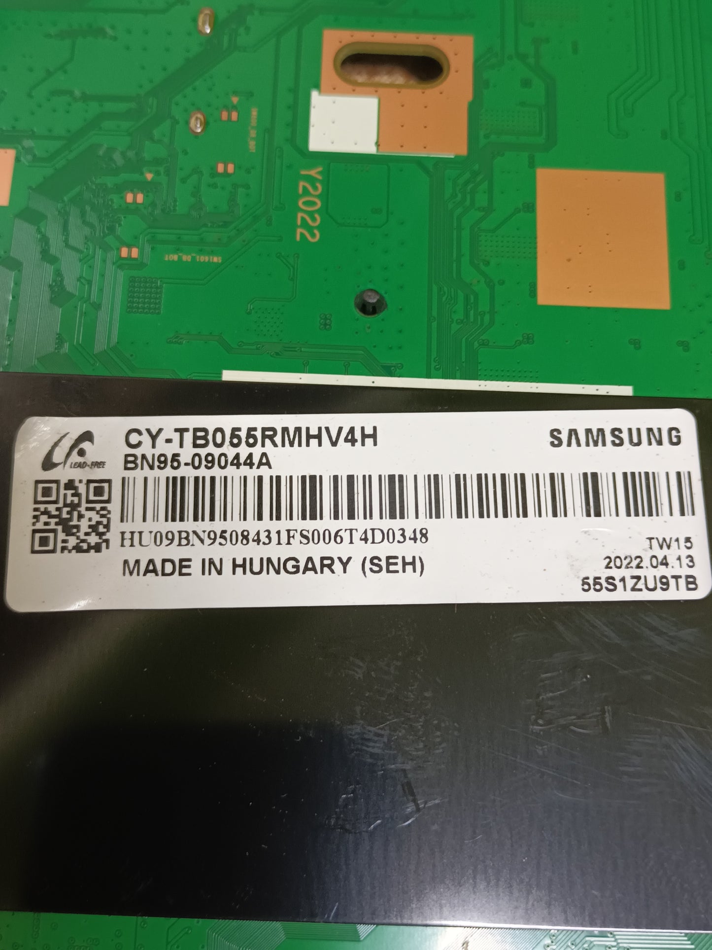 Placa T-CON BN94-17428B, DE SASMSUNG QE55QN93BAT