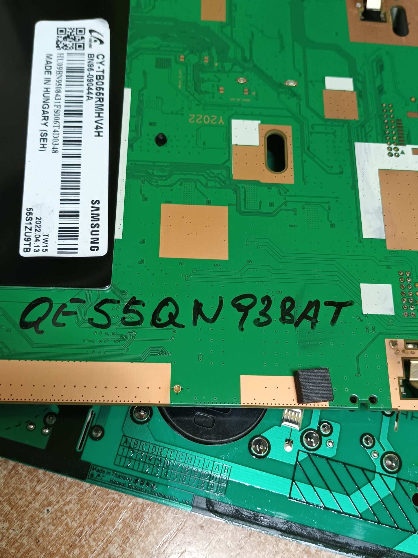 BN44-01162C, DE TV SAMSUNG QE55QN93BAT, (ref-127)