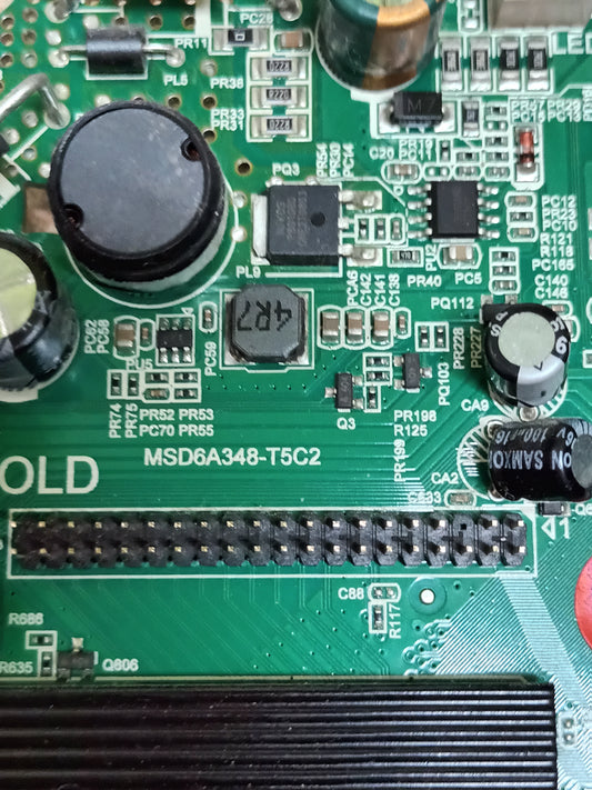 placa main, MSD6S348-T5C2, desmontada DE TV STREAM SYSTEM BM32C1 SMART