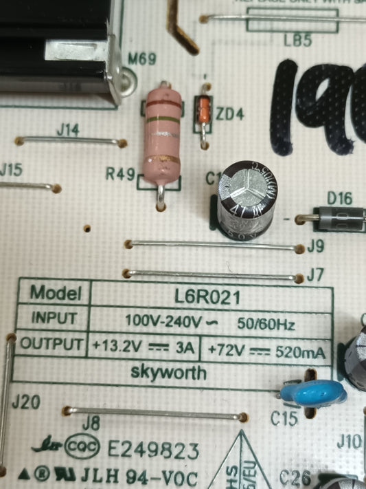 L6R021, FUENTE DE TV LG55UJ620V, (ref-190)