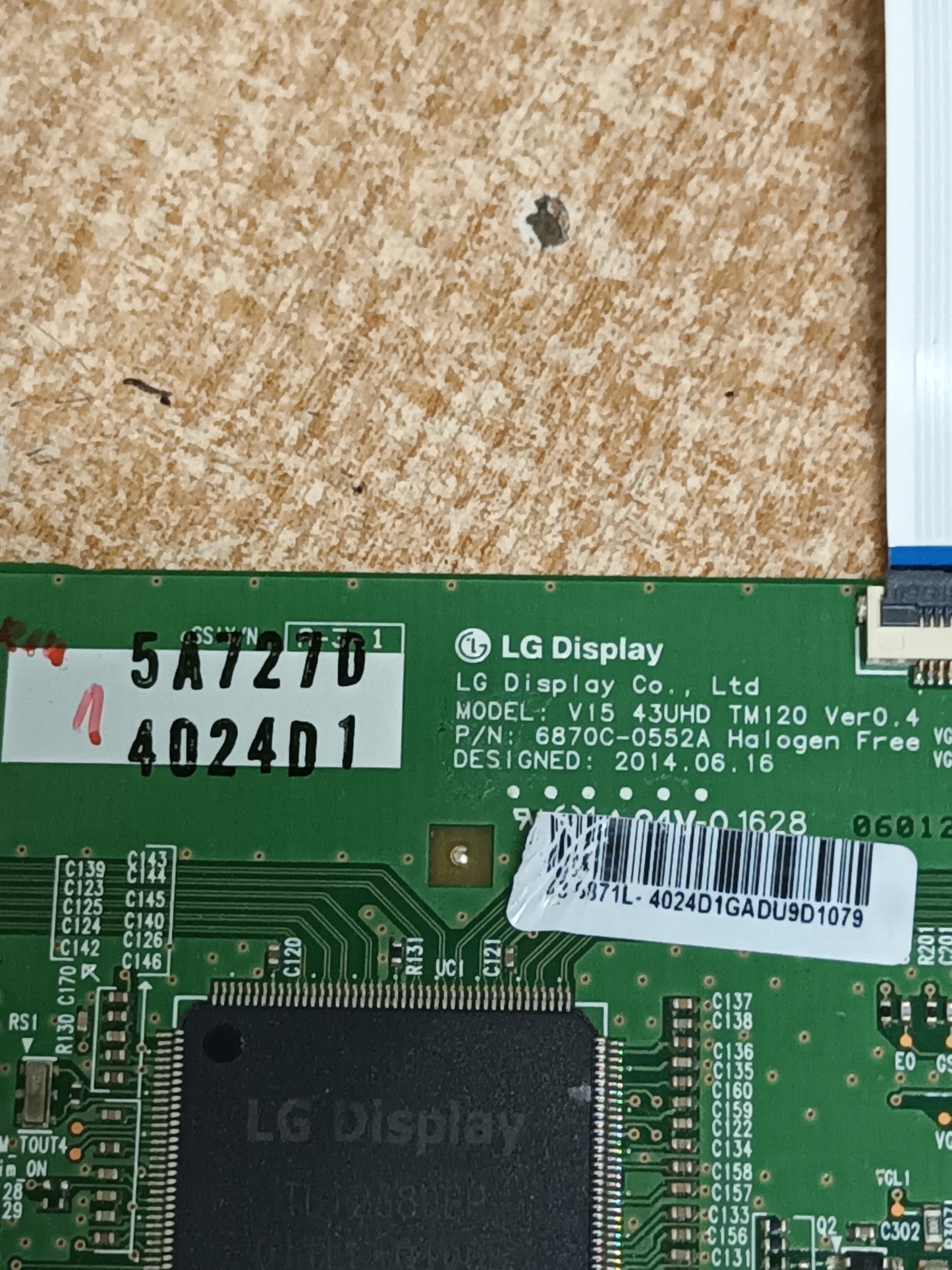 6870C-0552A, DE TV PHILIPS 43PUS6031/12, (ref-200)