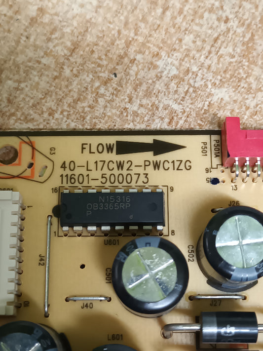 40-L17CW2-PWC1ZG, FUENTE DE TV TCL 50C635,