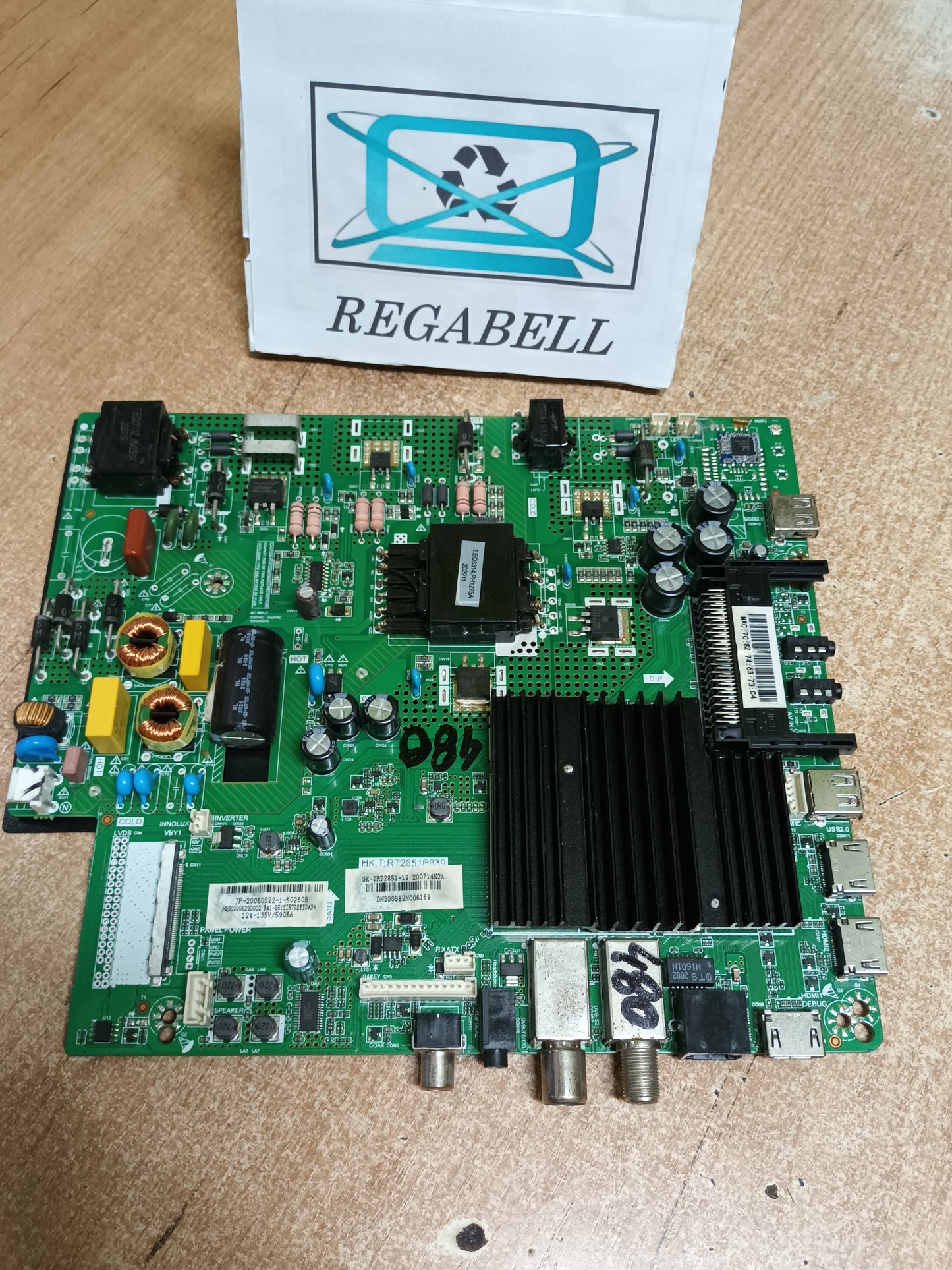 HK.T.RT2851P839, DE TV TD SYSTEMS K50DLJ11US,