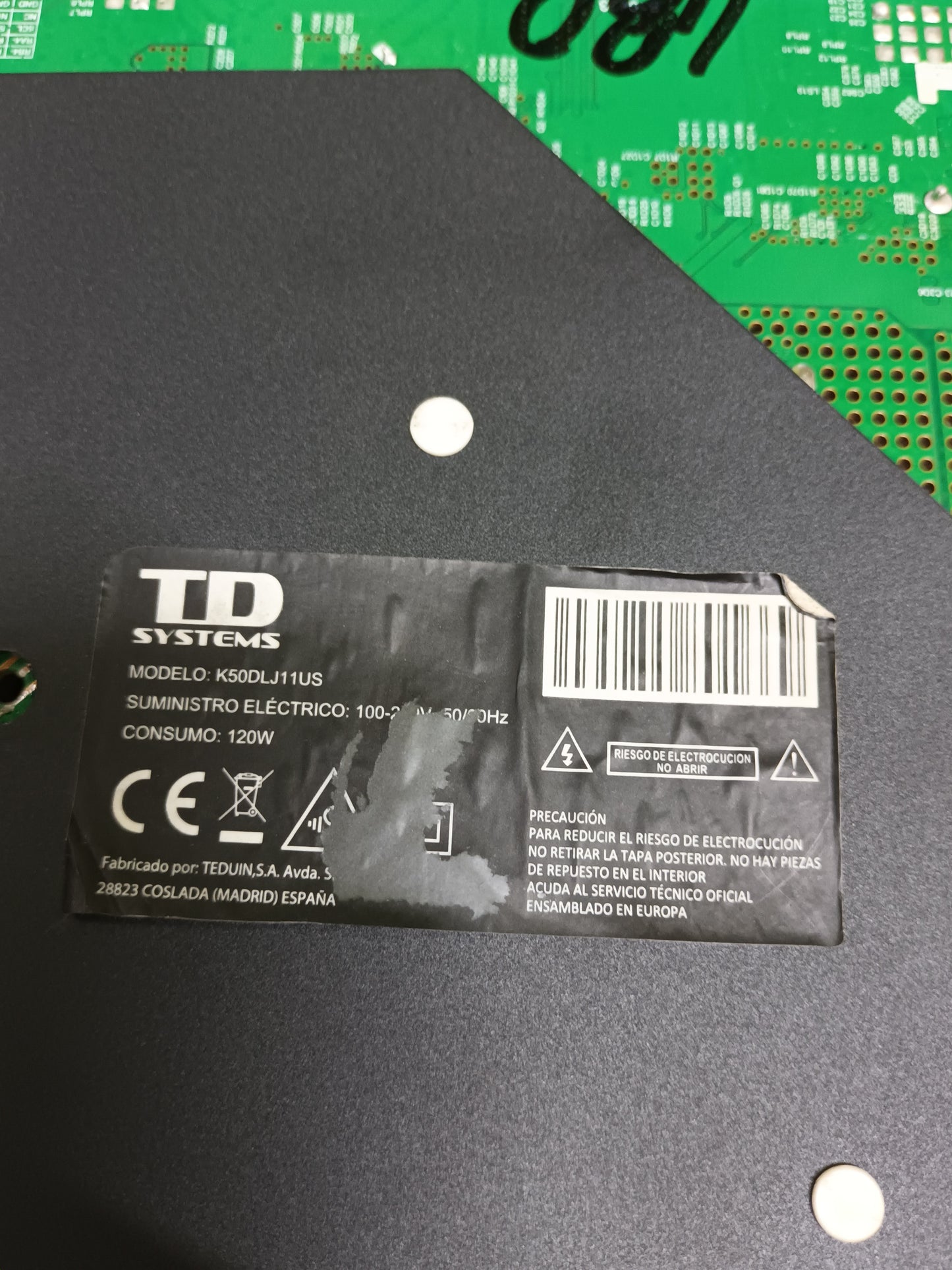 HK.T.RT2851P839, DE TV TD SYSTEMS K50DLJ11US,