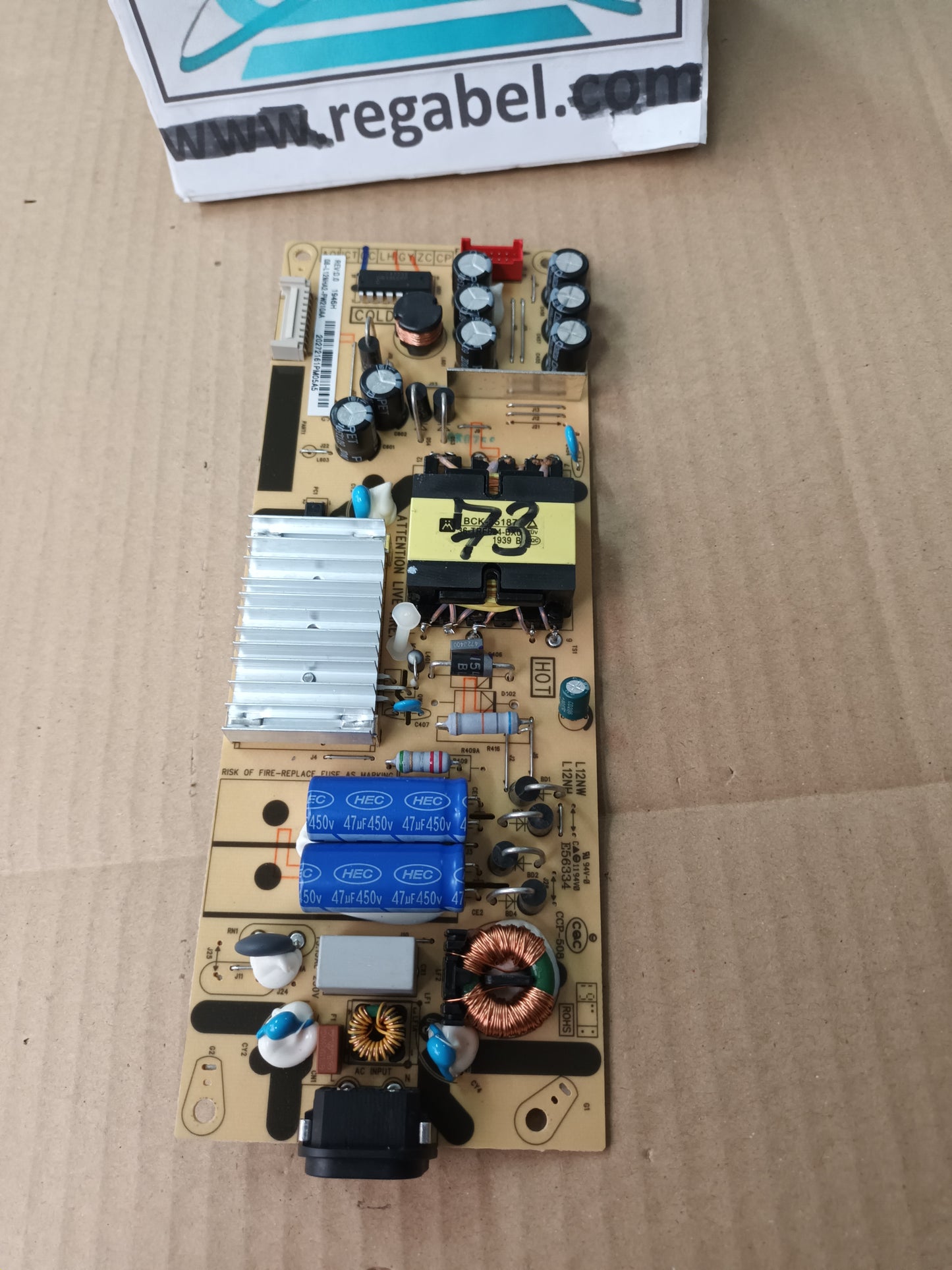 L12NHA2-PW210AA, DE TV THOMSON 48UD4606, NUEVA