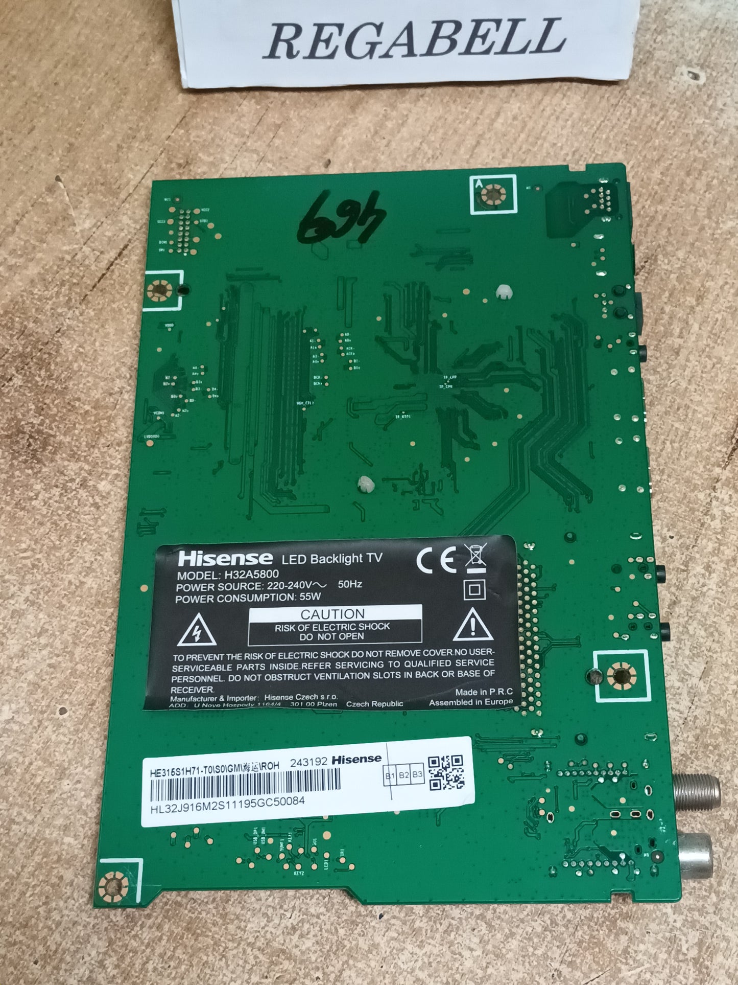 RSAG7.820.8379/R0H, DE TV HISENSE H32A5800