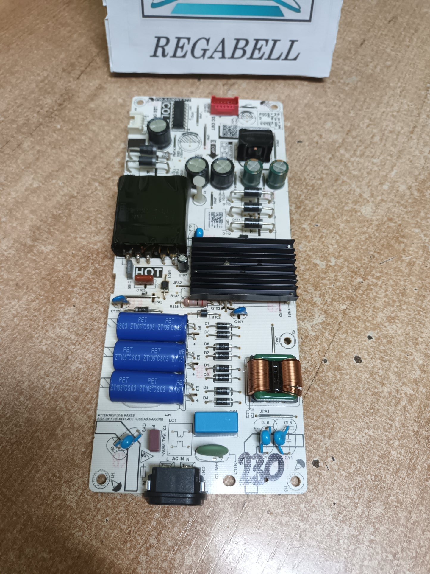 fuente alimentacion, PW.A100W2.772, desmontada de TV TCL 55P655