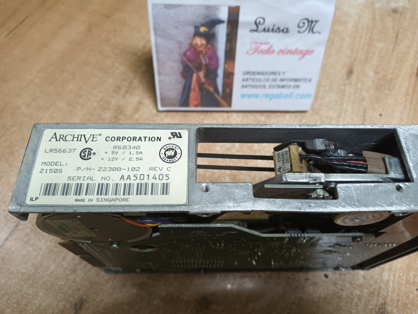 Unidad de cinta ARCHIVO Viper 150 MB 1/4" 2150S, LR56637