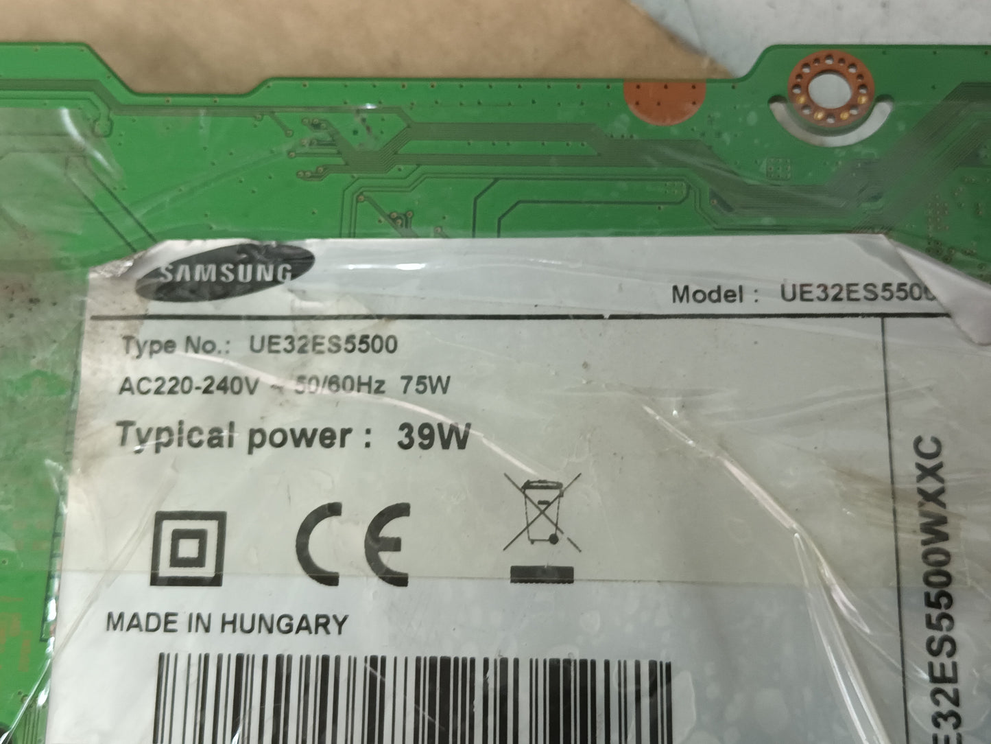 PIE, SOPORTE DE TV SAMSUNG UE32ES5500