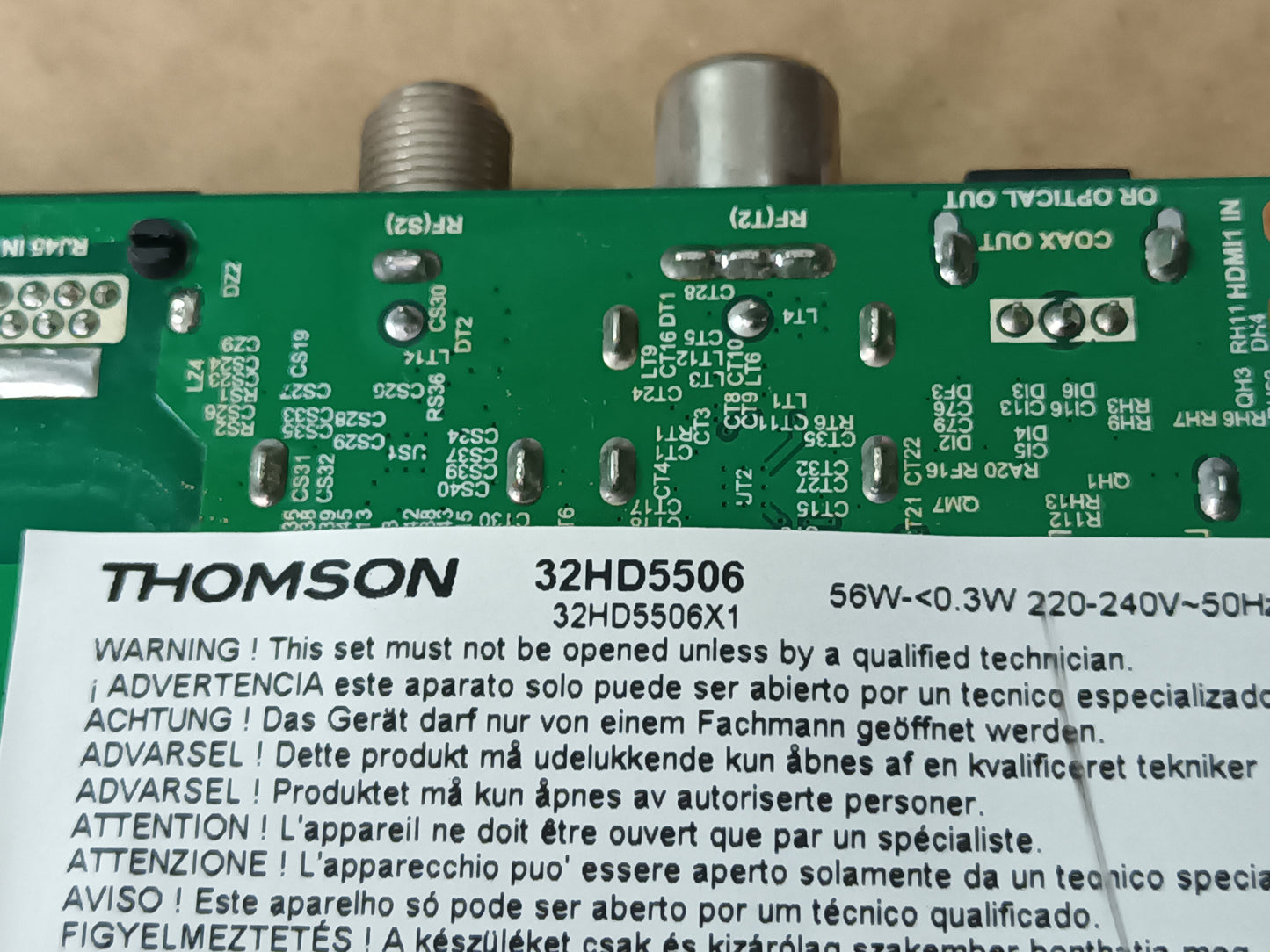 THOMSON 32HD5506, KIT TIRA DE LED, (ref-54)