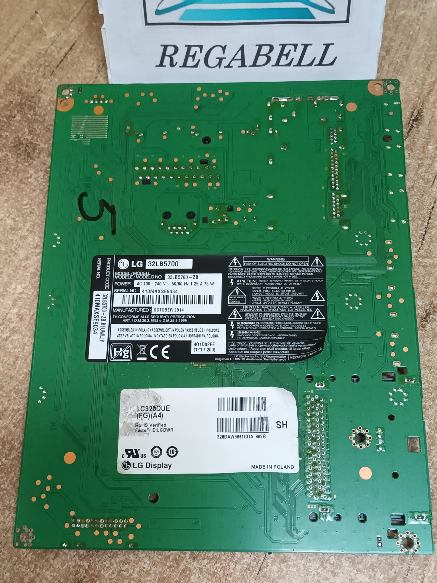 EAX65610904(1.0), DE TV LG32LB5700, (ref-5)