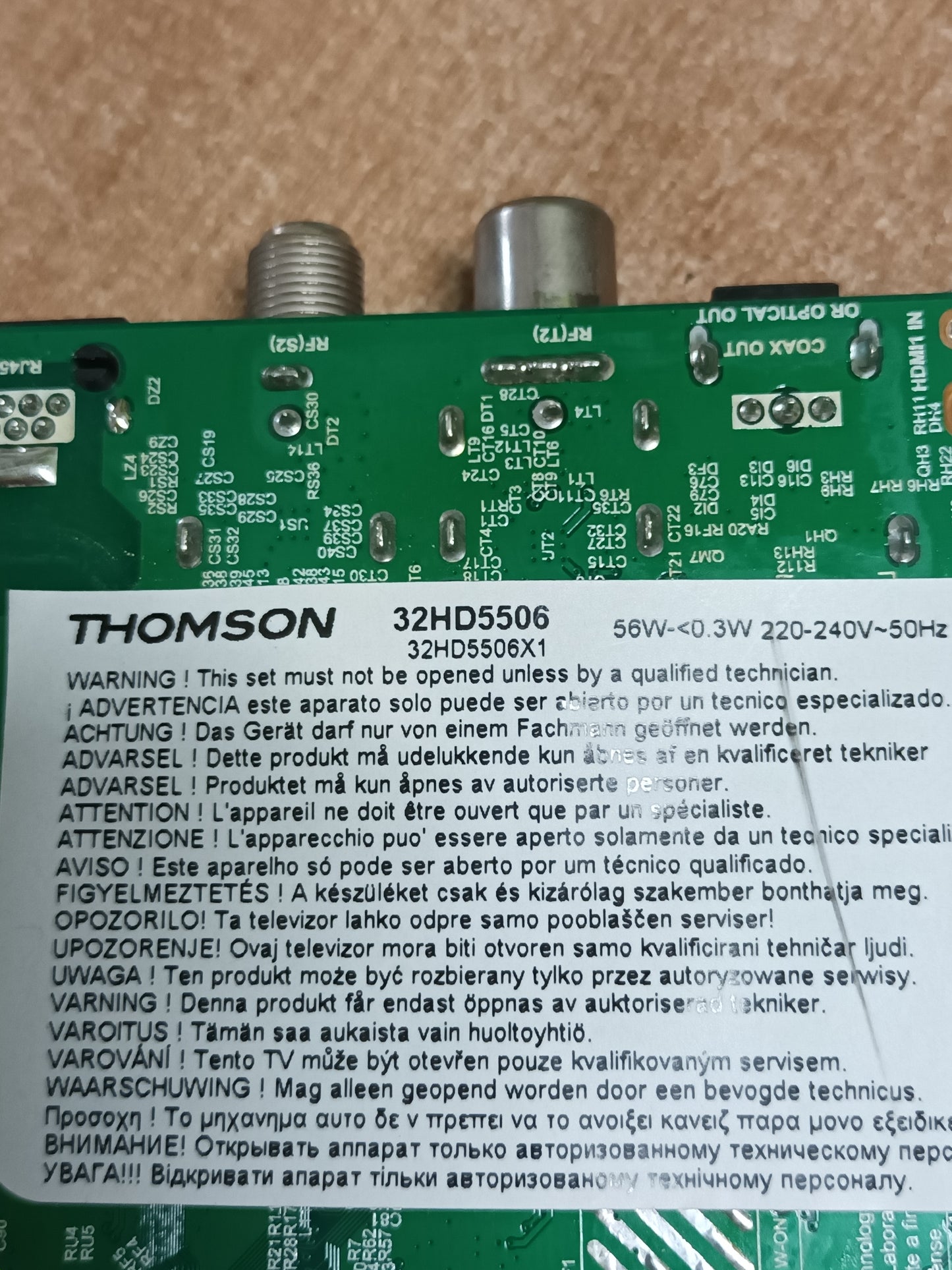 PIES DE TV THOMSON 32HD5506