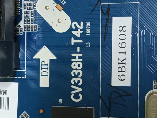 PLACA BASE, CV338H-T42, desmontada de TV MANTA LED9320E1S,